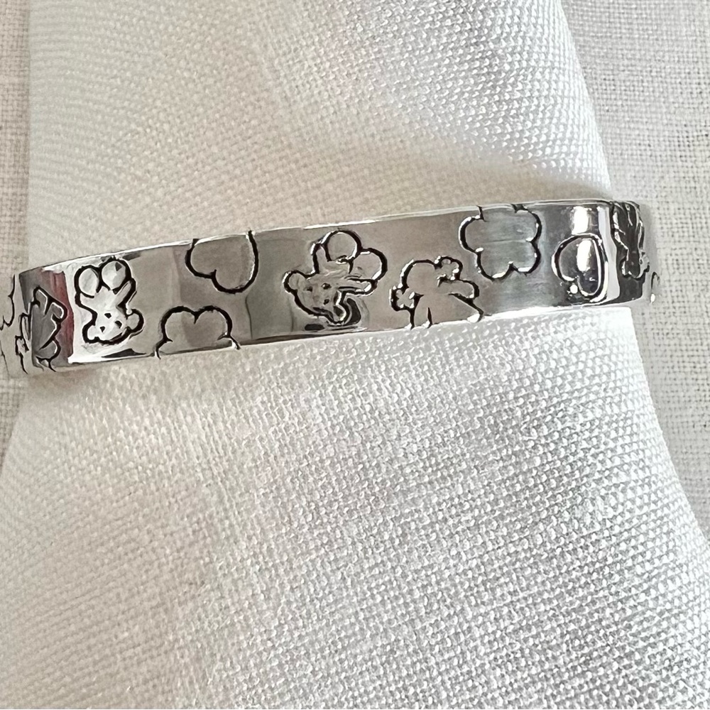 Tous hard cuff Bracelet in silver